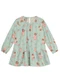 Brandili Mundi - Vestido Infantil Menina de Bichinhos Rosa - variação: Verde