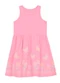 Brandili - Vestido Infantil Menina de Borboletas Verde - variação: Rosa