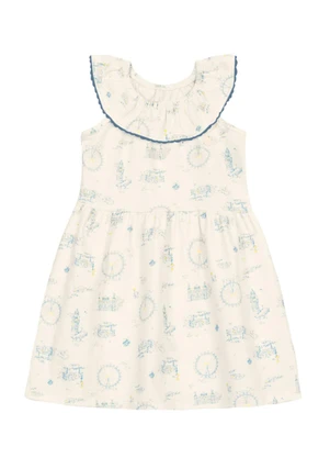 Brandili Mundi - Vestido Infantil Menina de Esquilo Bege - BRANDILI MUNDI