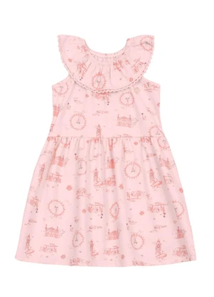 Brandili Mundi - Vestido Infantil Menina de Esquilo Rosa - BRANDILI MUNDI