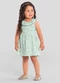 Brandili Mundi - Vestido Infantil Menina de Esquilo Verde - variação: Verde