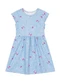 Brandili - Vestido Infantil Menina de Bichinhos Azul - variação: Azul