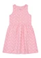 Brandili - Vestido Infantil Menina de Abacaxi Laranja - variação: Rosa