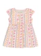 Brandili - Vestido Infantil Menina de Frutinhas Rosa - variação: Rosa