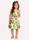 Kyly - Vestido Infantil Menina em Algodão Branco - variação: Branco