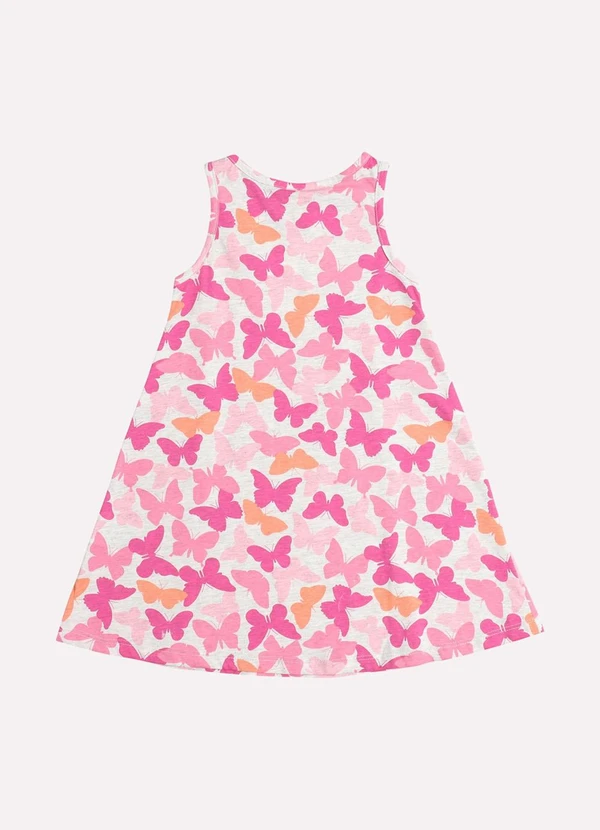 Kyly - Vestido Infantil Menina em Algodão Cinza 3