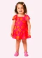 Kyly - Vestido Infantil Menina em Algodão Rosa - variação: Rosa