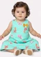 Kyly - Vestido Infantil Menina em Algodão Azul Marinho - variação: Verde