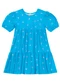 Brandili - Vestido Infantil Menina em Cotton Rosa - variação: Azul