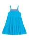 Brandili - Vestido Infantil Menina em Cotton Rosa - variação: Azul