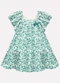 Milon - Vestido Infantil Menina em Cotton Verde - variação: Verde