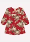 Milon - Vestido Infantil Menina em Cotton Vermelho - variação: Vermelho