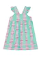 Brandili - Vestido Infantil Menina em Meia Malha Azul - variação: Azul