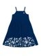 Brandili - Vestido Infantil Menina em Meia Malha Azul - variação: Azul