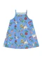 Brandili - Vestido Infantil Menina em Meia Malha Rosa - variação: Azul