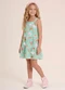 Brandili - Vestido Infantil Menina em Meia Malha Azul - variação: Azul