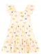 Brandili - Vestido Infantil Menina em Meia Malha Verde - variação: Bege