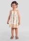Brandili - Vestido Infantil Menina em Meia Malha Azul - variação: Bege