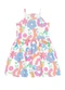 Brandili - Vestido Infantil Menina em Meia Malha Azul - variação: Bege