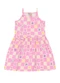 Brandili - Vestido Infantil Menina em Meia Malha Rosa - variação: Rosa