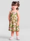 Brandili - Vestido Infantil Menina em Meia Malha Azul - variação: Verde