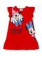 Brandili - Vestido Infantil Menina em Meia Malha Vermelho - variação: Vermelho