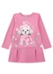 Marlan - Vestido Infantil Menina em Newtech Laranja - variação: Rosa