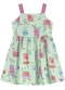 Elian - Vestido Infantil Menina Estampa Fresh Verde - variação: Verde