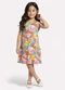 Kyly - Vestido Infantil Menina Estampa Frutas Rosa - variação: Rosa