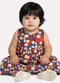 Kyly - Vestido Infantil Menina Estampado Azul - variação: Azul