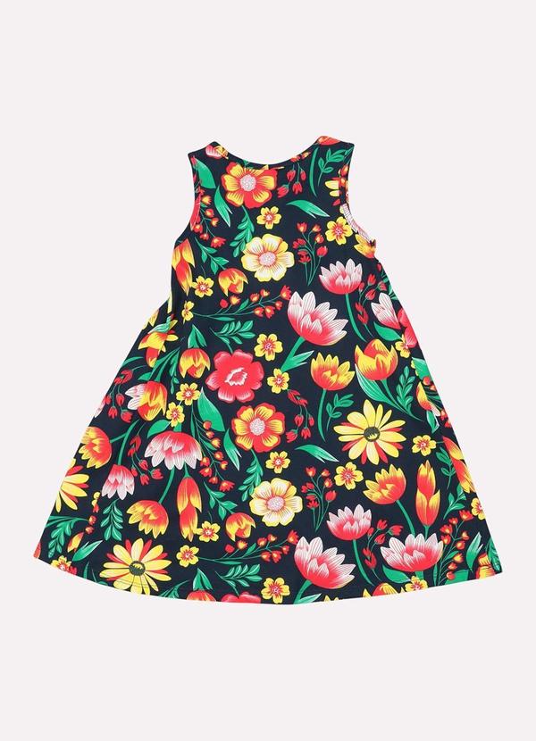 Kyly - Vestido Infantil Menina Estampado Off White 3