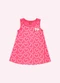 Kyly - Vestido Infantil Menina Estampado Rosa - variação: Rosa