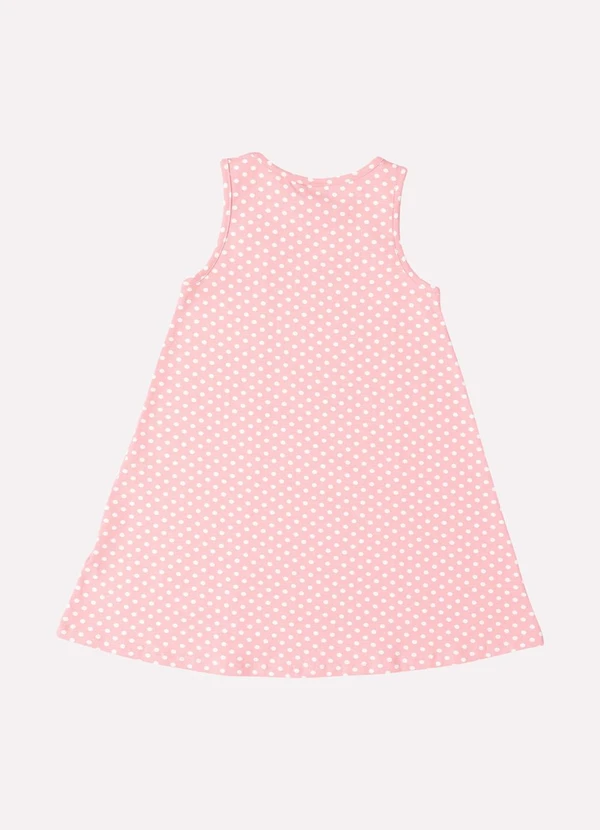 Kyly - Vestido Infantil Menina Estampado Rosa 3