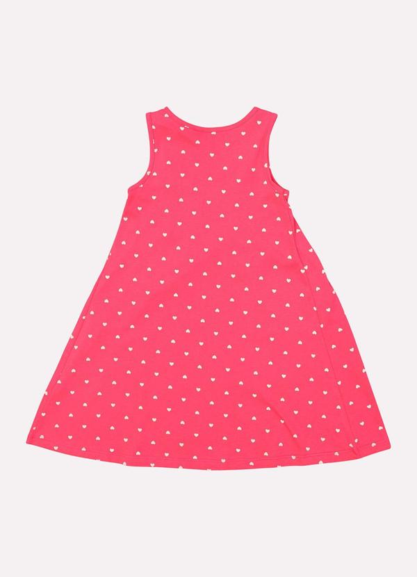 Kyly - Vestido Infantil Menina Estampado Rosa 3