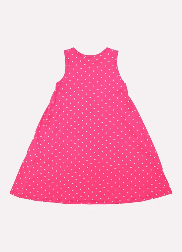 Kyly - Vestido Infantil Menina Estampado Rosa 3