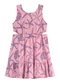 Elian - Vestido Infantil Menina Estrelas-Do-Mar Azul - variação: Rosa
