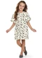 Colorittá - Vestido Infantil Menina Floral Print Branco - variação: Branco