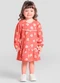 Brandili - Vestido Infantil Menina Floral Rosa - variação: Rosa