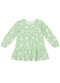 Brandili - Vestido Infantil Menina Floral Rosa - variação: Verde