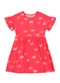 Brandili - Vestido Infantil Menina Floral Vermelho - variação: Vermelho