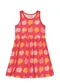 Brandili - Vestido Infantil Menina Floral Rosa - variação: Vermelho