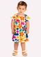 Kyly - Vestido Infantil Menina Flores Branco - variação: Branco