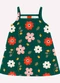 Kyly - Vestido Infantil Menina Flores Verde - variação: Verde
