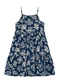 Brandili - Vestido Infantil Menina Florido Bege - variação: Azul