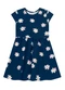 Brandili - Vestido Infantil Menina Florido Verde - variação: Azul