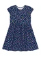 Brandili - Vestido Infantil Menina Florido Verde - variação: Azul