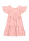 Brandili Mundi - Vestido Infantil Menina Florido Verde - variação: Rosa