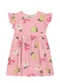 Brandili - Vestido Infantil Menina Florido Rosa - variação: Rosa
