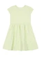 Brandili - Vestido Infantil Menina Florido Verde - variação: Verde