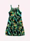 Nanai - Vestido Infantil Menina Folhagem Bege - variação: Preto